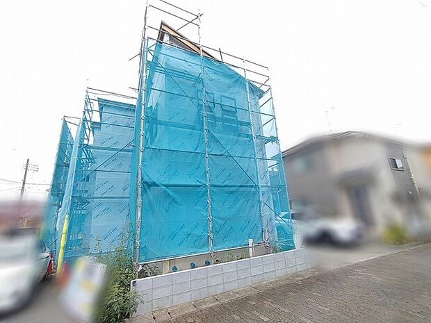 完成へ向けて着実に形作られていく建物が新しい生活への期待感を高めます