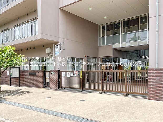 足立区立西新井小学校（400m）