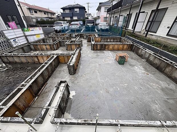 これからの暮らしをしっかりと支える堅牢な基礎構造が安心感を与えます