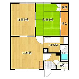 北進ハイツ 2階