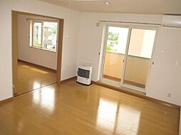 リバーサイド・ラピュタＮ A11 1階2LDKのリビング/ダイニング