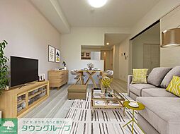 都の森II 2階2SLDKのリビング/ダイニング