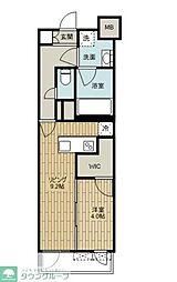 LUMINOUSつつじヶ丘 1LDKの間取図画像