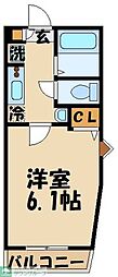 間取図画像 1K