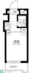 トップ成城学園第2 ワンルームの間取図画像