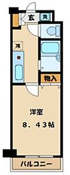 ドルフ喜多見N 1Kの間取図画像
