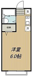 ハイム510 ワンルームの間取図画像