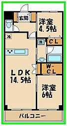 BelizeVilla 2LDKの間取図画像