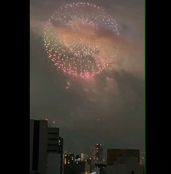 淀川花火大会が鑑賞できるお部屋です！