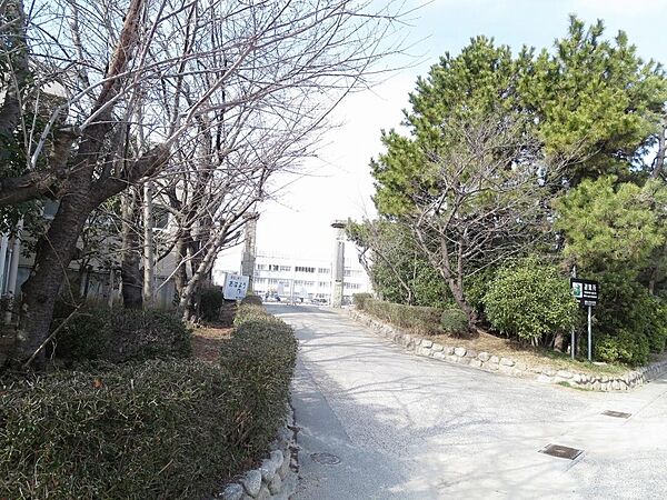 碧南市立棚尾小学校（714m）