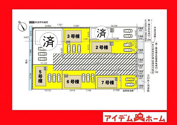 本物件は6号棟です。