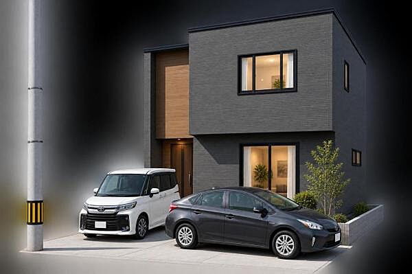 2号棟建物プラン例外観
