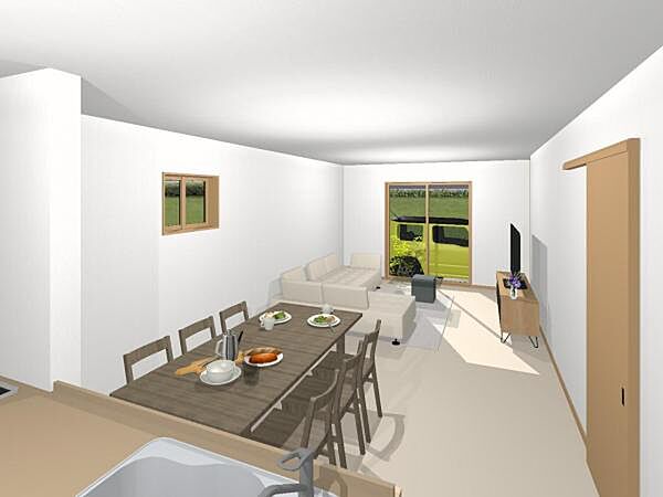 2号棟建物プラン例内観