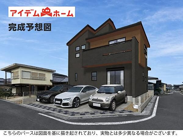 1号棟外観完成予想図