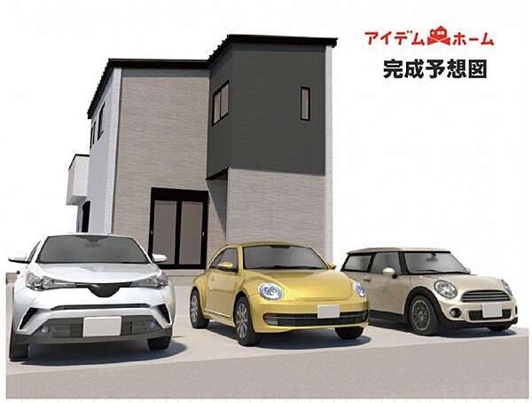 1号棟外観完成予想図