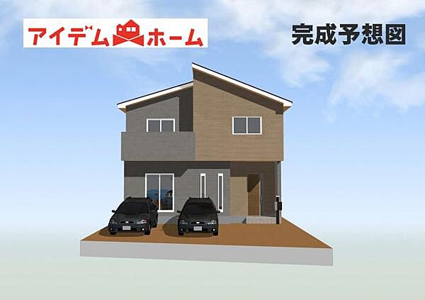 2号棟外観完成予想図