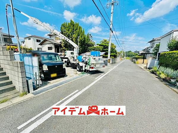 前面道路写真