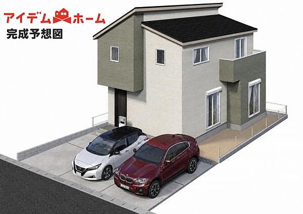 1号棟外観完成予想図