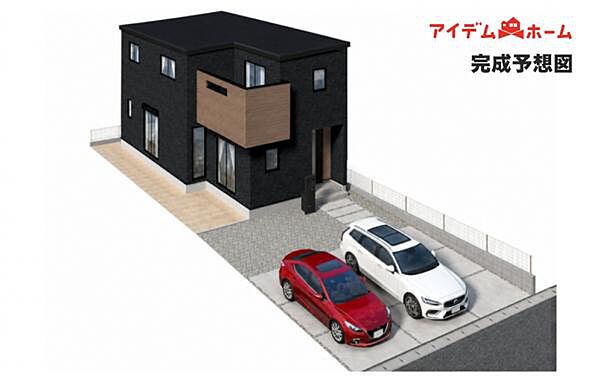 1号棟外観完成予想図