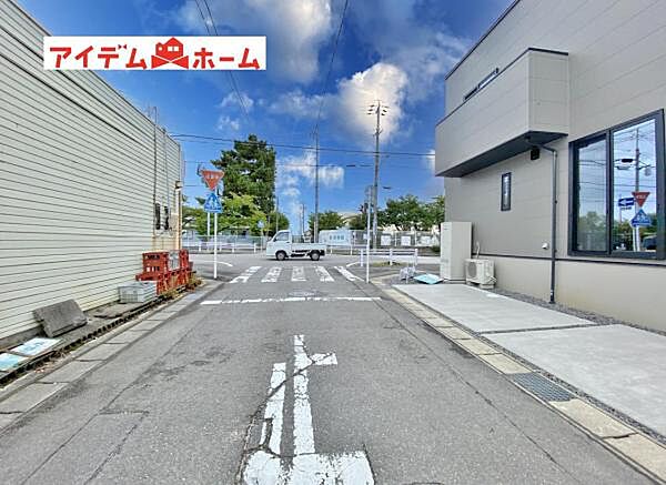 前面道路写真