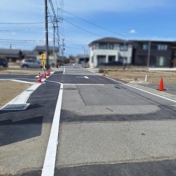 前面道路写真