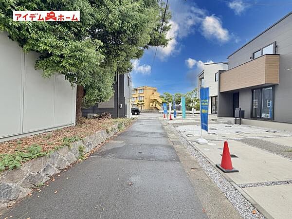 前面道路写真