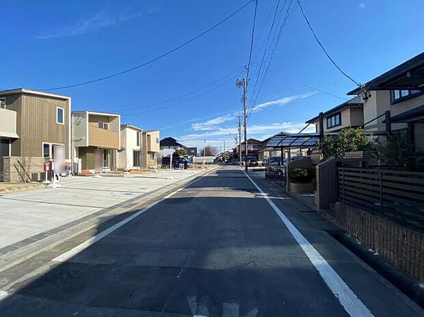 前面道路写真