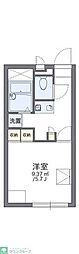 レオパレスグランデ瑞江 1階1Kの間取り