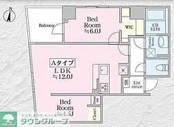 Residence新川橋 5階2LDKの間取り