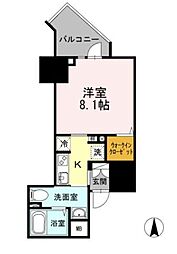 Rising　Place　Kameido 1707 17階1Kの間取り