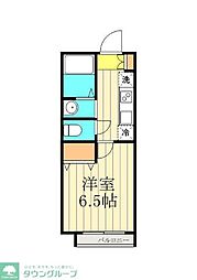 アーカスK6 1Kの間取図画像