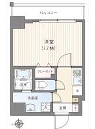 アトレ西葛西 1Kの間取図画像