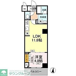江東区枝川3丁目マンション 1LDKの間取図画像