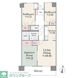 アイル313 3LDKの間取図画像