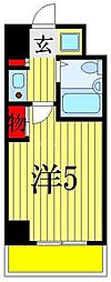 津田沼ダイカンプラザシティ 1Kの間取図画像