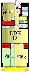 グラースマロニエ 3LDKの間取図画像
