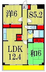 アレグリア芝山 3LDKの間取図画像