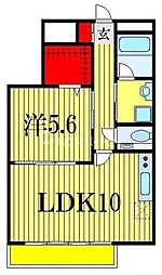 Regaro5 1LDKの間取図画像