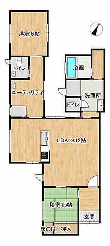 間取り 小矢部市石動町6-3