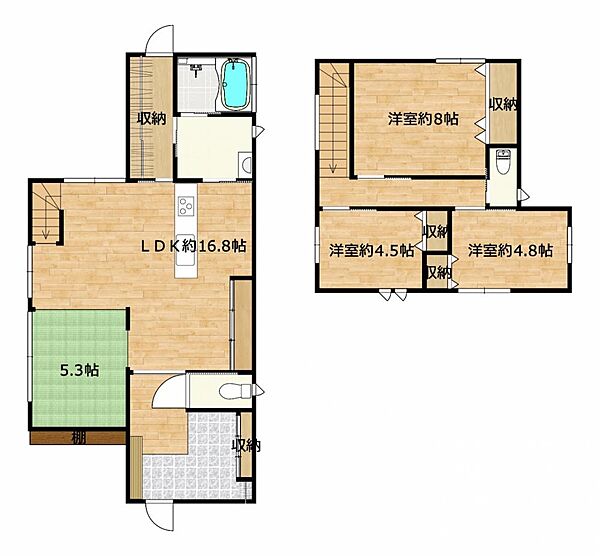 間取り：316000015284