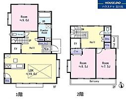 八王子市大楽寺町289　中古戸建 3LDKの間取り