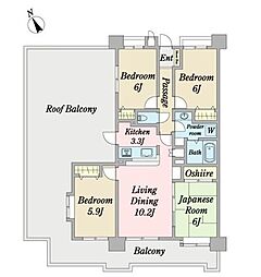 間取図画像 4LDK