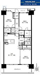 リムザ　903号室 3LDKの間取り