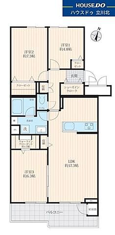 間取り グリーンコープ鹿島　120号室 1階/-