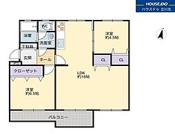 高幡台住宅　7号棟　503号室