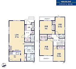 東京都東大和市新堀３丁目12-14【仲介手数料0円】キャンペ-ン対象物件