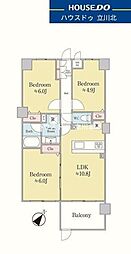 レーヴステージ府中緑町 3LDKの間取図画像