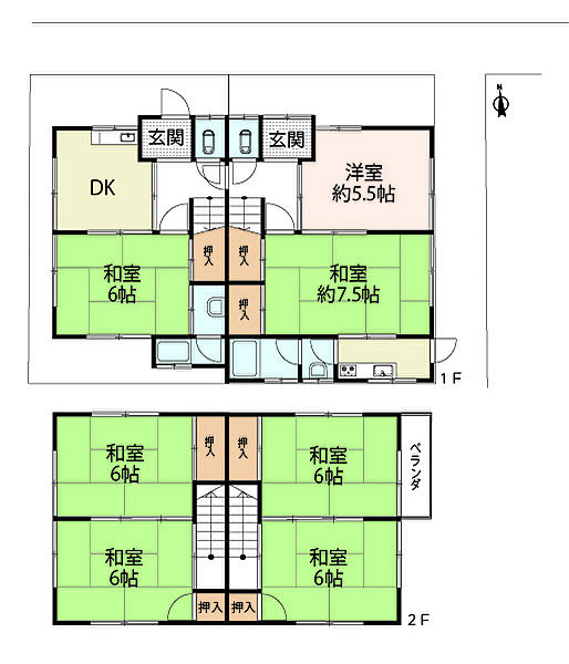 間取り：326000248460
