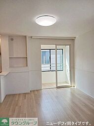 東武野田線 岩槻駅 徒歩23分の賃貸アパート 2階1LDKのリビング/ダイニング