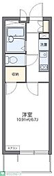レオパレスMakearrow3 1Kの間取図画像